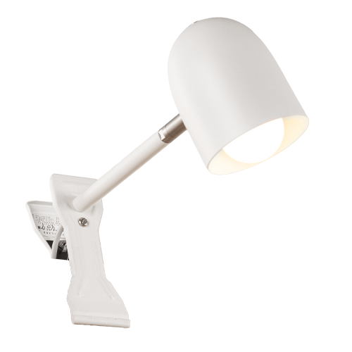 Pinza E27 con cabezal balita blanca